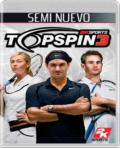 TOP SPIN 3 - PS3 SEMI NUEVO