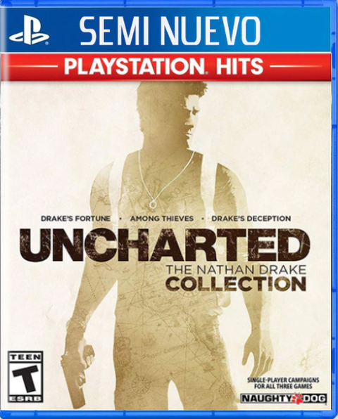 UNCHARTED THE NATHAN DRAKE COLLECTION - PS4 SEMI NUEVO
