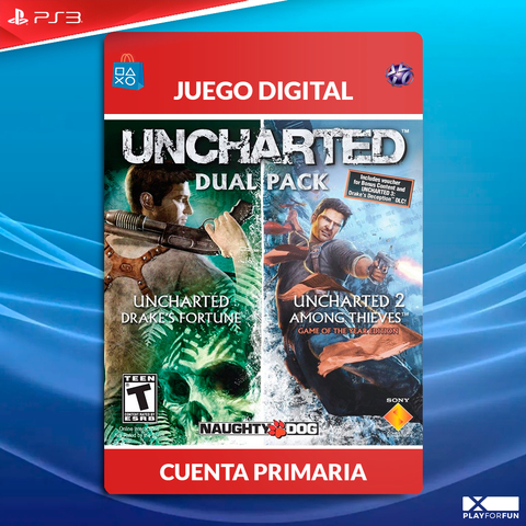 UNCHARTED DUAL PACK - PS3 DIGITAL