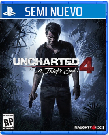 UNCHARTED 4 - PS4 SEMI NUEVO