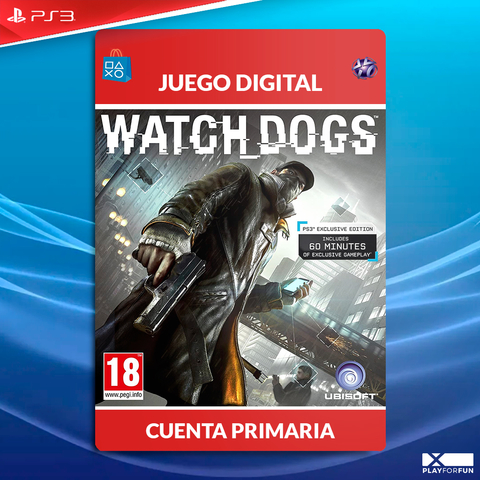 WATCHDOGS - PS3 DIGITAL
