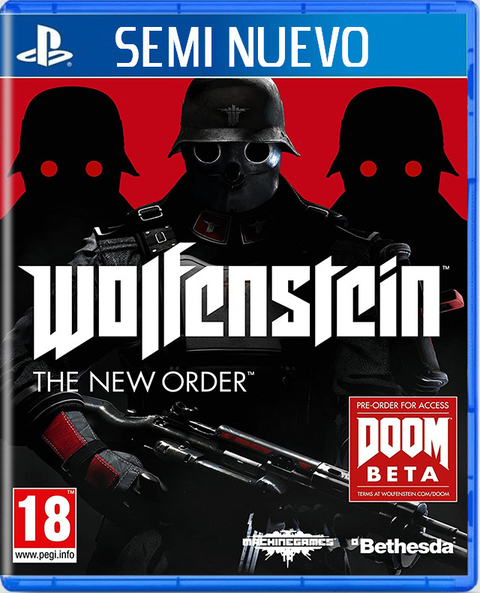 WOLFENSTEIN THE ORDER - PS4 SEMI NUEVO
