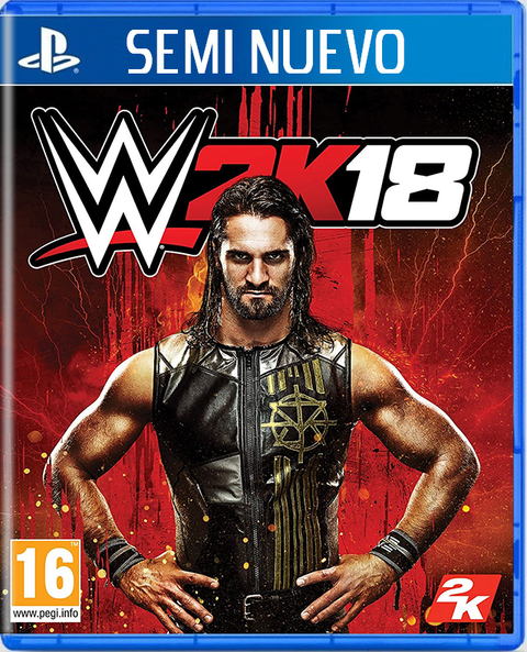 WWE 2K18 - PS4 SEMI NUEVO