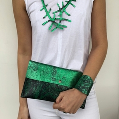 Sobre Manhattan con pulsera (Verde) - tienda online