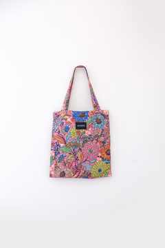 Totebag chica Primavera Fucsia - comprar online