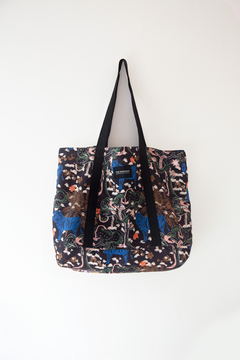 Totebag grande Selva Azul - comprar online