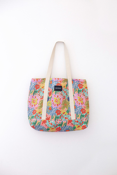 Totebag grande Art Rosa - comprar online