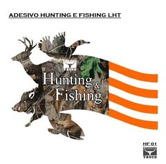 ADESIVO HUNTING & FISHING