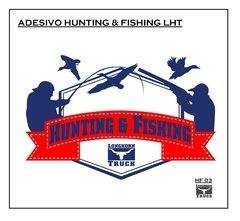 ADESIVO HUNTING & FISHING