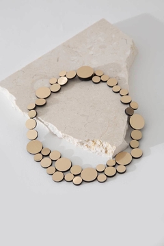 Imagen de Collar Abstraction Small Metallics - Oro