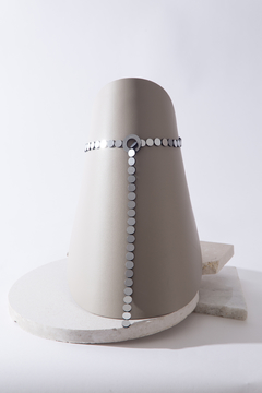 Collar Abstraction Y Silver - Iskin Sisters
