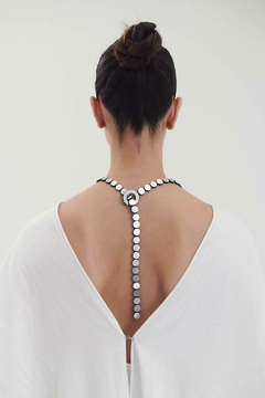 Collar Abstraction Y Silver - comprar online