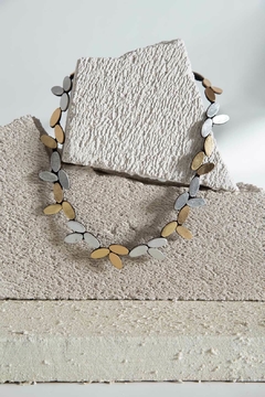 Collar Emma Round - Plata+Oro - tienda online