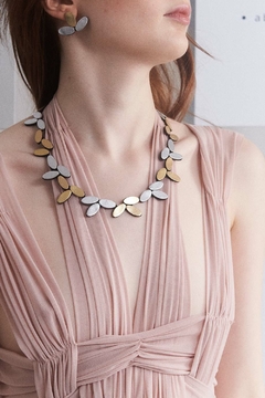 Collar Emma Round - Plata+Oro - comprar online