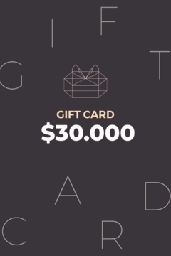 Gift Card - Tarjeta de Regalo Virtual por $30.000