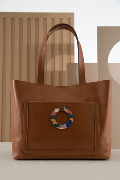 Cartera Mies Tote Bag - Caramel