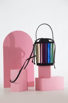 Cartera de Cuero Rainbow Bucket - Rainbow - comprar online