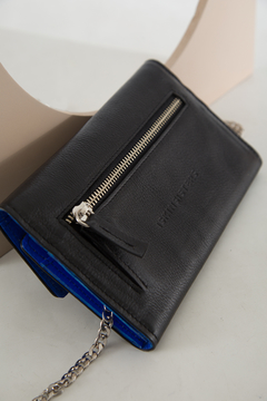 Mini cartera Mies Leather Bag- Negra (Billetera) - Iskin Sisters