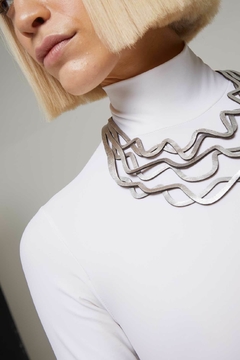Collar Curves Duo Silver - comprar online