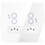 Conjunto 4 Interruptores Touch Wi-Fi + 2 Tomadas 10A - Diamond 4X4 - Branco