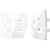 Conjunto 2 Interruptores Touch Wi-Fi + 2 Tomadas 10A - Diamond 4X4 - Branco - comprar online