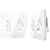 Conjunto 4 Interruptores Touch Wi-Fi + 1 Tomada 20A - Diamond 4X4 - Branco - comprar online