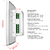 Variador Dimmer Touch Slide 3 Canais Wi-Fi - Diamond 4X2 - Branco na internet