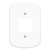 Placa 2 Interruptores 4X2 - Fame Blanc - 0785 - comprar online