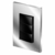 Conjunto 3 Interruptores Simples - Blux Recta - Espelhada/Preto Gloss BREPG024