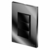 Conjunto 3 Interruptores Simples - Blux Recta - Fumê/Preto Gloss BRFPG024