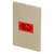 Conjunto 1 Tomada 10A Vermelha - Blux Recta - Areia - BRAS049
