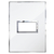 Placa 1 Módulo 4X2 + Suporte - Pial Arteor - White Mirror - PAWM048 - comprar online