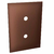 Placa 2 Furos 4x2 - JNX Legacy - Aço Corten P4203AC