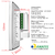 Conjunto 1 Interruptor Touch Wi-Fi + 1 Tomada 20A - Diamond 4X2 - Branco - Elétrica JNX - Especialistas em Tomadas e Interruptores