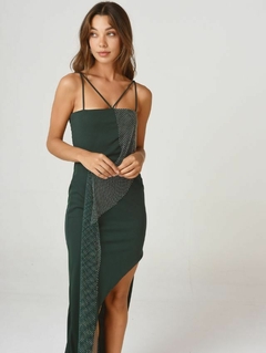 VESTIDO RIHANNA VERDE - tienda online