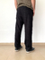 Pantalon de Lino Negro - burdo