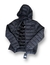 Campera Inflable Forrada Negra - comprar online