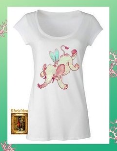 Remera Femenina Manga Corta | Diseño 1125