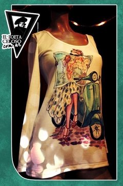 Remera Femenina Manga Corta | Diseño 1177 - comprar online