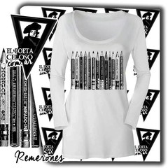 Remera Femenina Manga Larga | Diseño 5045 - comprar online