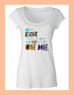 Remera Femenina Manga Corta | Diseño 1014 - comprar online