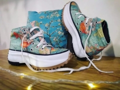 Zapatillas Celosas Caña Alta con PLATAFORMA | Diseño Z099 (2) - comprar online