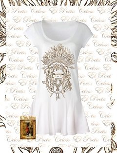 Vestido Celoso Manga Corta | Diseño 7018 - comprar online