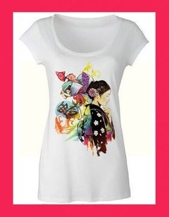 Remera Femenina Manga Corta | Diseño 1042