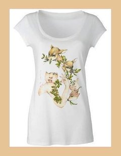 Remera Femenina Manga Corta | Diseño 1050 - comprar online