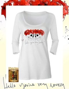 Remera Femenina Manga 3/4 | Diseño 4008 - comprar online