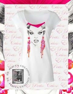 Remera Femenina Manga Corta | Diseño 1162