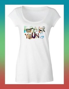 Remera Femenina Manga Corta | Diseño 1074 - comprar online