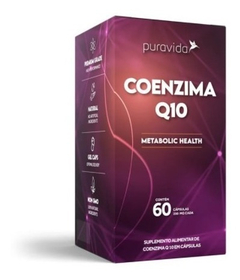 Coenzima Q10 - 60 Caps - 250mg Puravida - comprar online