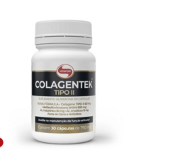 Colagentek tipo II - 30 cápsulas 790mg Vitafor